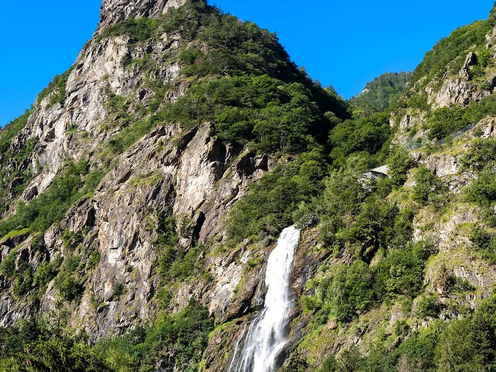 La cascade de la Pissevache