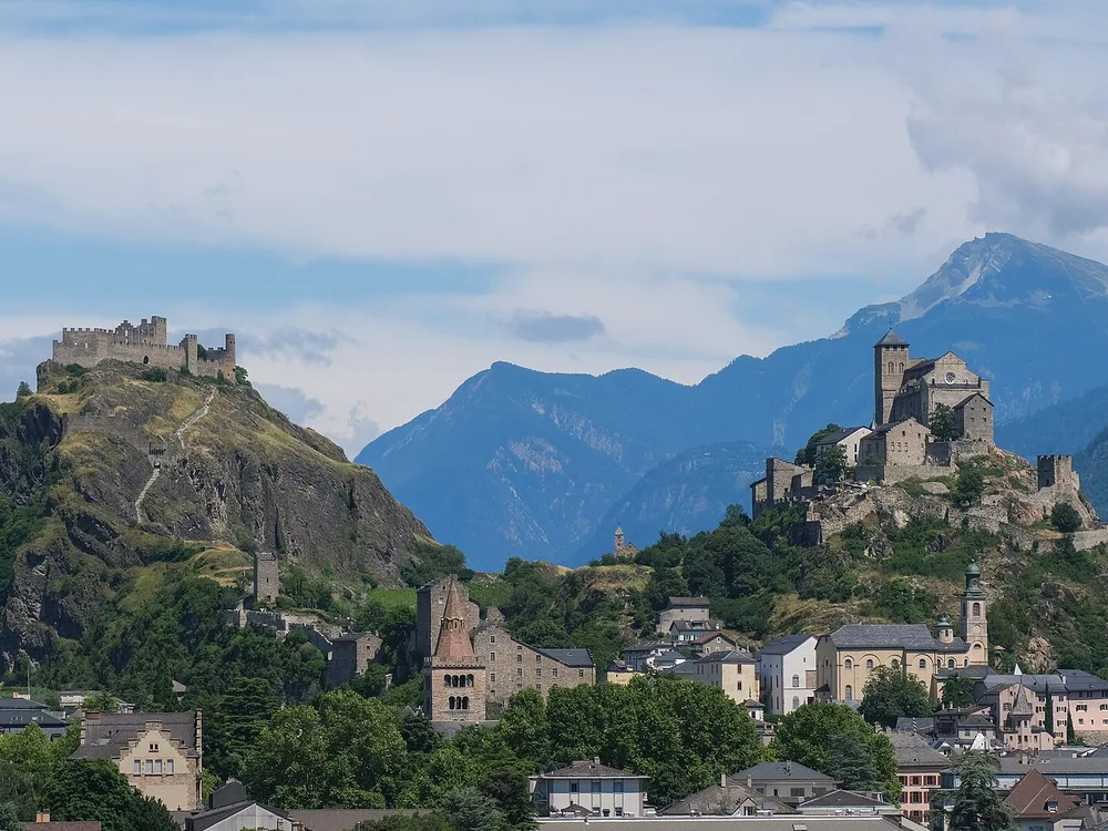Les collines de Valère et de Tourbillon